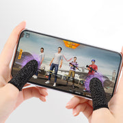 指サック 10個セット スマホ用 ゲーム スマホゲーム モバイル タブレット ゲーミング 滑り止め 薄型 高感度 耐久性 iPhone Android