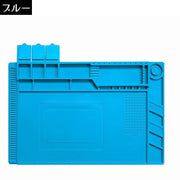 作業マット 断熱パッド 溶接工具 分解 修理 パソコン スマホ 携帯 電子製品 卓上 シリコンパッド シリコーンパッド ワークマット はんだごて ハンダごて