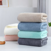 フェイスタオル バスタオル 35×75cm ループ付き 吸水 バスグッズ 日用品 洗面 洗顔 バス用 キッチン用 お手洗い シンプル お洒落 普段使い お風呂 温泉 旅行 家庭用 来客用
