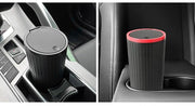 車用ゴミ箱 車用ごみ箱 カー用品 車用品 ダストボックス 車載 小物入れ 蓋付き フタ付き フラット 平 ミニサイズ コンパクト スリム スタイリッシュ シンプル