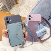 iPhoneケース スマホケース カードポケット ボタン 持ち手付き 背面保護 傷防止 汚れ防止 シンプル 可愛い お洒落 iPhoneカバー スマホカバー スマートフォンケース アイフォンケース プチギフト 贈り物