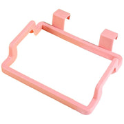 ゴミ袋ホルダー ゴミ袋掛け ラック ハンガー キッチン用品 収納用品 シンク扉 ゴミ箱 レジ袋 ポリ袋 引っ掛ける 吊り下げ 台所 分別 便利