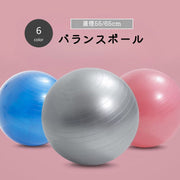 バランスボール エクササイズボール 椅子 55cm 65cm トレー二ング ダイエット ヨガ ピラティス ストレッチ フィットネス 空気入れ付属