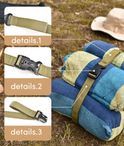 荷締めベルト 固定ベルト 荷造りベルト 結束ベルト 荷物ベルト ワンタッチバックル 固定バンド ストラップ キャンプ 登山 アウトドア ハイキング 旅行 釣り 簡単 便利