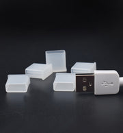 USBキャップ Type-A 2個セット コネクタカバー 先端キャップ フタ 蓋 汚れ防止 防塵 USBメモリ USBケーブル 充電ケーブル PC スマホ