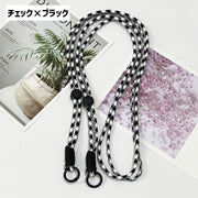 ネックストラップ スマホストラップ リングカラビナ付き 女性 男性 レディース メンズ ユニセックス 男女兼用 IDホルダー スマートフォン 鍵 カギ スマホアクセサリー おしゃれ 首掛け 細目 落下防止 紛失防止 シンプル 紐 カジュアル