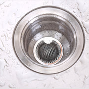 排水口カバー 浅型 ゴミ受け 蓋 ステンレス製 錆びにくい ゴミキャッチ 髪の毛 野菜くず 詰まり対策 台所 キッチン 洗面所 お風呂 シャワールーム バスルーム 便利 清潔