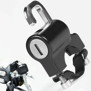 ヘルメットロック 六角レンチ付き ヘルメットホルダー バイクロック バイク用 鍵 ロック スクーター 自転車 防水 盗難防止 盗難対策 簡単取付 便利 防止
