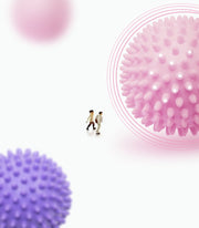 ストレッチボールトゲボール ストレッチグッズ 突起 刺激 ツボ押し 筋膜ケア 全身 ヨガ リラックス