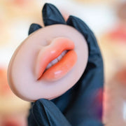 メイク練習用ソフトリップ 単品 1個 タトゥー練習 唇 くちびる 模型 マネキン メイクアップ リップアートメイク 立体 口を開けて 口紅 メイクアップアーチスト トレーニング用