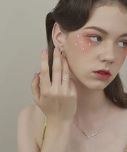指輪 リング オープンリング レディース アクセサリー 華奢 鹿の角 シルバーカラー フェミニン 大人女子 シンプル おしゃれ デート およばれ 女性 婦人 プレゼント ギフト 贈り物