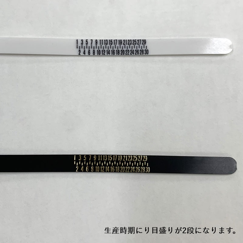 リングゲージバンド 指輪サイズゲージ 日本標準規格 指のサイズ計測用 測定 1号-29号対応 商品画像4