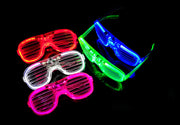 光るめがね 光るサングラス 光るメガネ 光る眼鏡 電池式 LEDライト イベント ハロウィン コスチューム コスプレ ダンス パーティー ナイトクラブ
