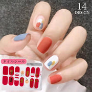 ネイルシール ネイルステッカー ネイルアート レディース 女性 ファッション雑貨 小物 貼るだけ クリスマス サンタクロース 雪の結晶 無地 ピンク パープル レッド 可愛い キュート お手軽 簡単