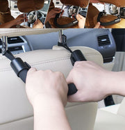 アシストグリップ 車用 後部座席 ヘッドレスト 手すり 持ち手 取っ手 ハンドル 後付け 簡単取付 乗り降り補助 お年寄り 子供