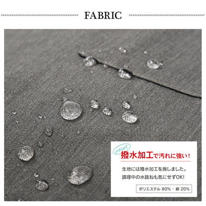 エプロン おしゃれ かわいい カフェエプロン スタッフエプロン ワークエプロン 商品画像5