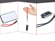 ハンドストラップ スマホストラップ 携帯ストラップ キーホルダー USB カギ 鍵 カメラ ゲーム ライト 手首 シンプル かわいい おしゃれ 傷が付かない 落下防止 紛失防止