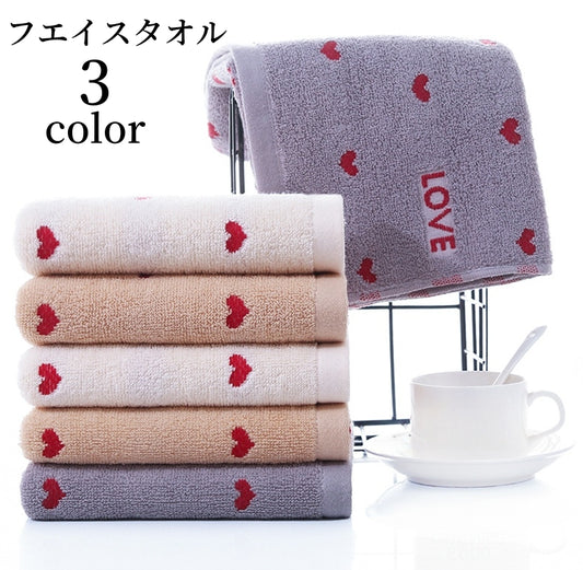 フェイスタオル 34×75cm 柔らかい 吸水 洗顔 顔拭き 商品画像