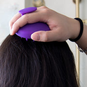 シャンプーブラシ 洗髪ブラシ バスグッズ ヘアブラシ くし 頭皮ケア スカルプケア シリコン 柔らか ソフト シンプル 持ちやすい お風呂 シャワー 髪の毛