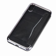 iPhone用ケース スマホケース iPhone用カバー 手帳型 カードポケット付き 無地 背面クリア レザー調 傷防止 背面保護 アイフォン用ケース15用 14用 13用 12用 11用 Pro用 ProMax用 Mini用 Plus用 シンプル おしゃれ PUレザー ブラック ピンク ブルー ワインレッド グレー ゴールドカラー 黒 青 赤