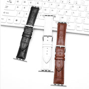 腕時計用ベルト apple watch用バンド アップルウォッチ用 レディース 女性 レザー 本革 型押し 交換ベルト 交換バンド 付け替え 着せ替え series 3 2 1 38mm 42mm おしゃれ 大人可愛い シンプル Apple Watch用 腕時計ベルト
