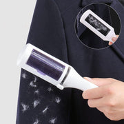 洋服ブラシ 毛玉取り ホコリ取り ハンディクリーナー リントリムーバー 静電除去 掃除 携帯 衣類 ソファ 寝具 ペットの抜け毛