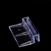 水槽フタホルダー カバーホルダー カバーブラケット 蓋受け フタホルダー 蓋クリップ 上蓋 アクアリウム 水槽用品 熱帯魚 観賞魚 クリア