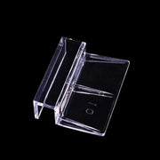 水槽フタホルダー カバーホルダー カバーブラケット 蓋受け フタホルダー 蓋クリップ 上蓋 アクアリウム 水槽用品 熱帯魚 観賞魚 クリア