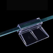 水槽フタホルダー カバーホルダー カバーブラケット 蓋受け フタホルダー 蓋クリップ 上蓋 アクアリウム 水槽用品 熱帯魚 観賞魚 クリア