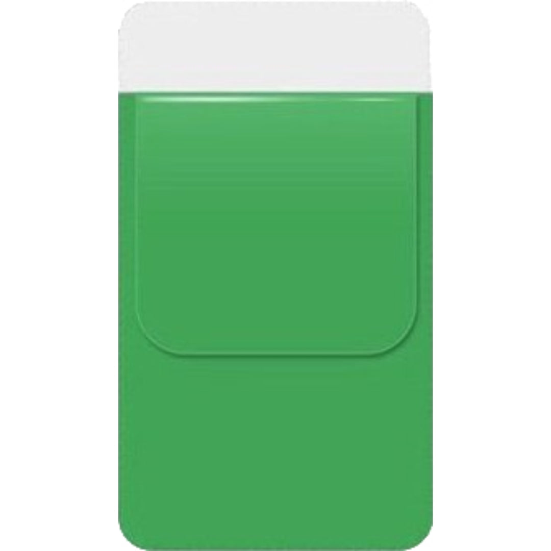 ペンケース 胸ポケット用 スクエア型 ポケットプロテクター ガード インク漏れ ホワイト×グリーン バリエーション画像
