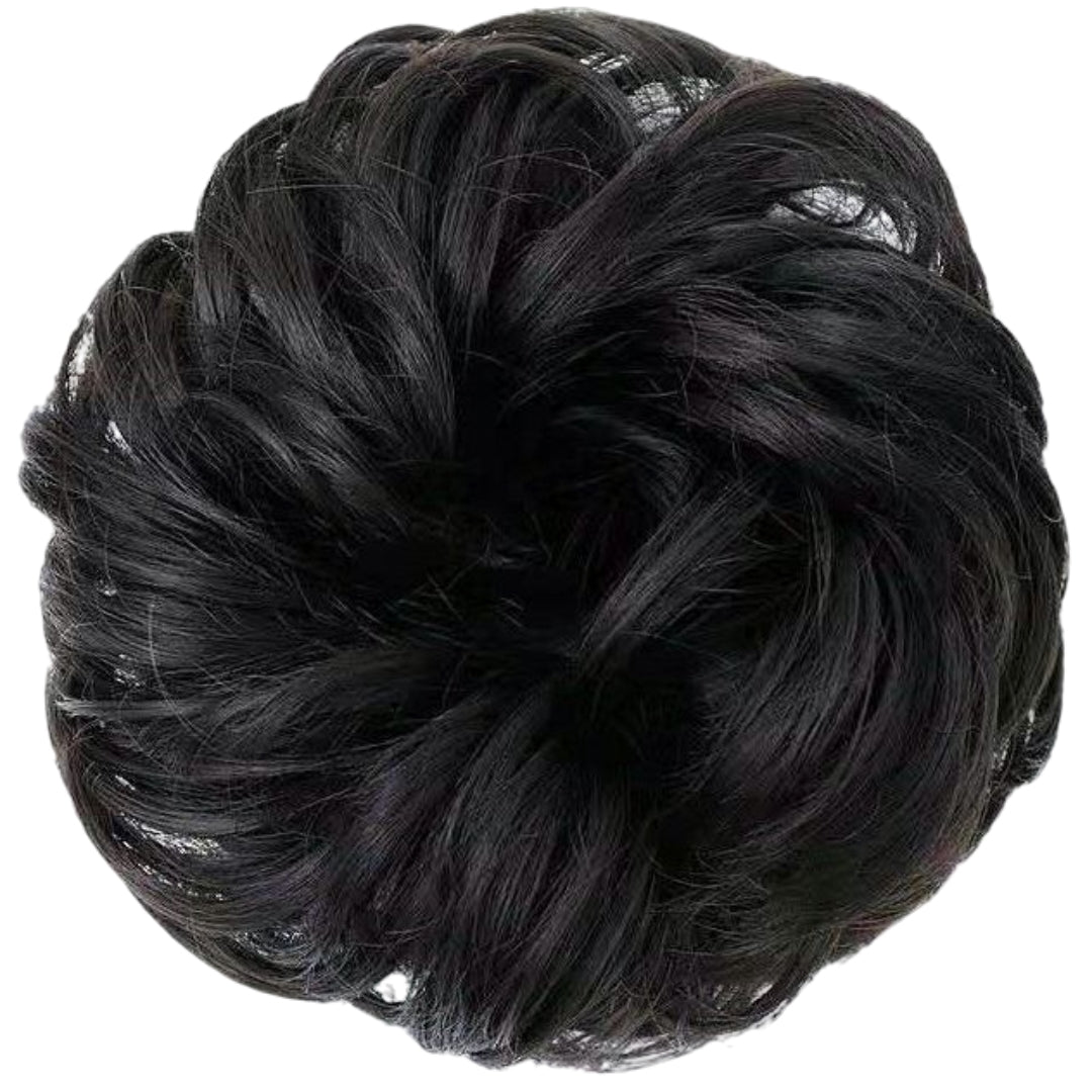 ポイントウィッグ ゴムウィッグ お団子ウィッグ ヘアゴム ウィッグゴム 部分ウィッグ レディース 女性 婦人用 付け毛 髪ゴム ヘアアクセサリー まとめ髪 簡単 お手軽 ボリュームアップ かわいい おしゃれ ヘアアレンジ イメージチェンジ