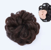 ポイントウィッグ ゴムウィッグ お団子ウィッグ ヘアゴム ウィッグゴム 部分ウィッグ レディース 女性 婦人用 付け毛 髪ゴム ヘアアクセサリー まとめ髪 簡単 お手軽 ボリュームアップ かわいい おしゃれ ヘアアレンジ イメージチェンジ