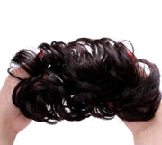 ポイントウィッグ ゴムウィッグ お団子ウィッグ ヘアゴム ウィッグゴム 部分ウィッグ レディース 女性 婦人用 付け毛 髪ゴム ヘアアクセサリー まとめ髪 簡単 お手軽 ボリュームアップ かわいい おしゃれ ヘアアレンジ イメージチェンジ