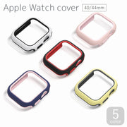 アップルウォッチカバー Apple Watch 保護ケース 保護カバー バイカラー 配色 40mm 44mm 傷防止 汚れ防止 保護