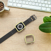 アップルウォッチカバー Apple Watch 保護ケース 保護カバー バイカラー 配色 40mm 44mm 傷防止 汚れ防止 保護