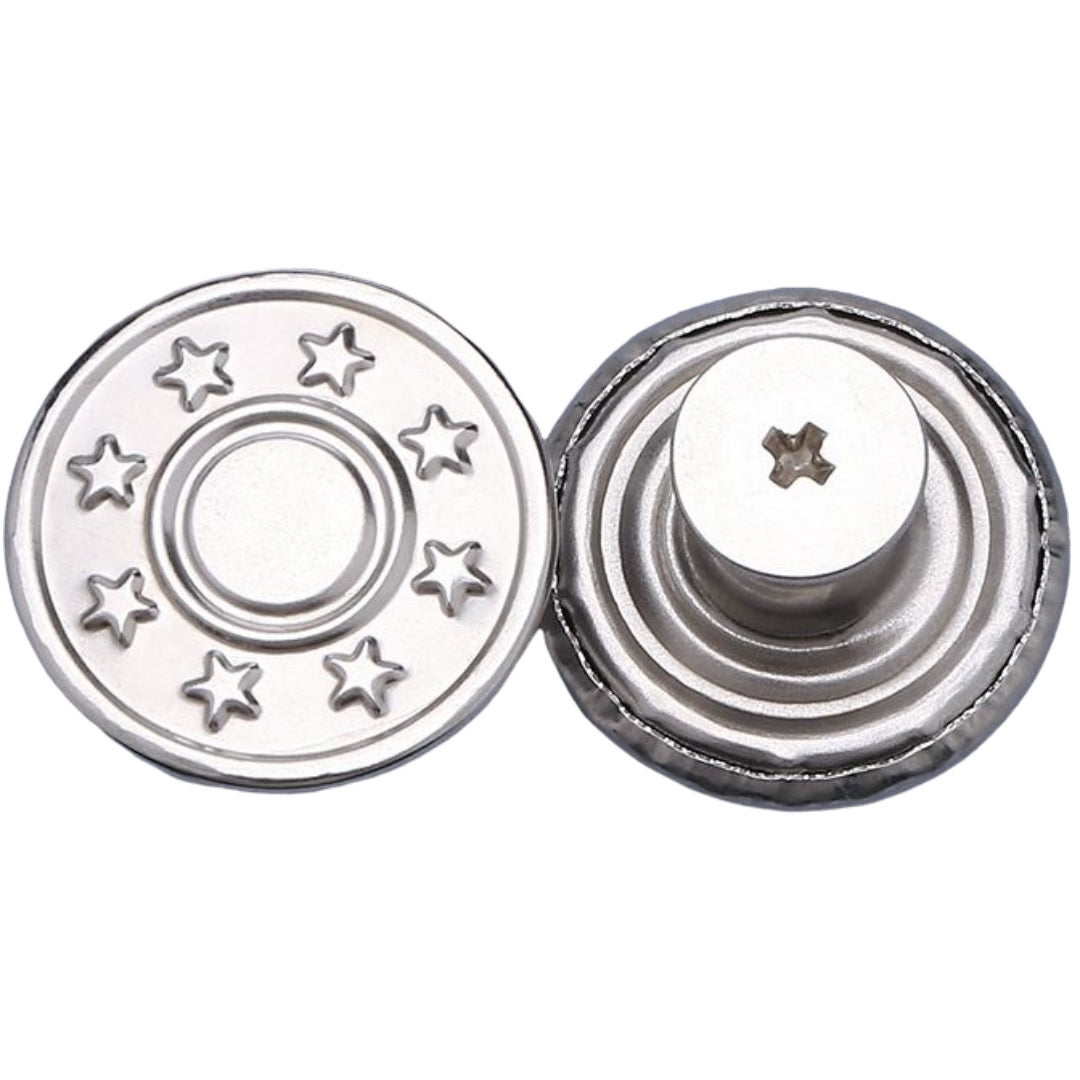 ジーンズボタン デニムボタン 3個セット 17ｍｍ 金属製 無地 1 バリエーション画像