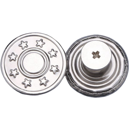 ジーンズボタン デニムボタン 3個セット 17ｍｍ 金属製 無地 1 バリエーション画像