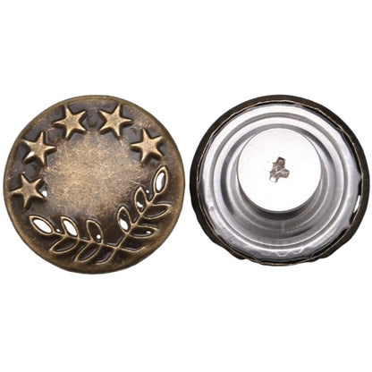 ジーンズボタン デニムボタン 3個セット 17ｍｍ 金属製 無地 11 バリエーション画像