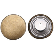 ジーンズボタン デニムボタン 3個セット 17ｍｍ 金属製 無地 柄入り 手芸 DIY 付け替え 交換 ハンドメイド クラフト バッグ 小物 アクセサリー おしゃれ