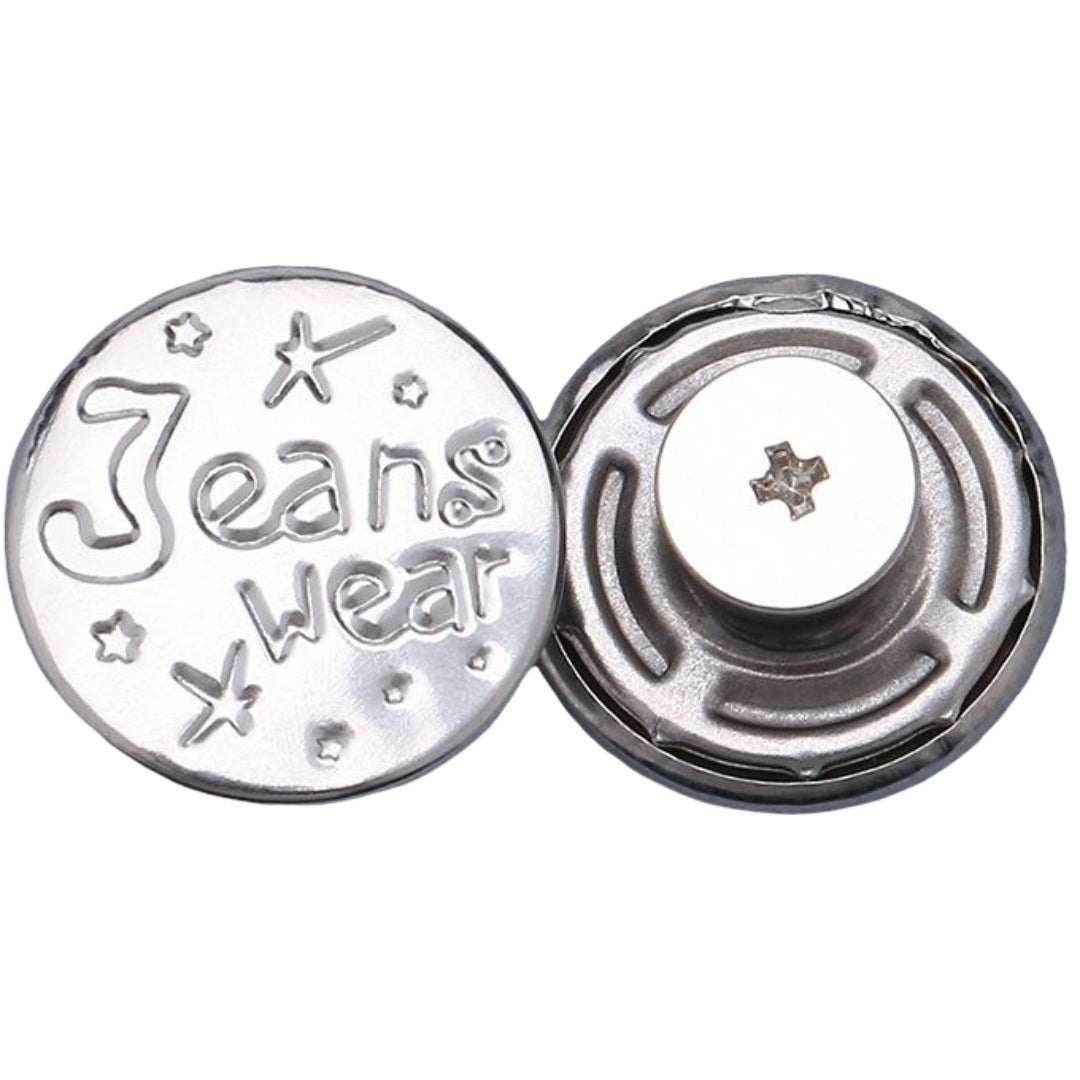 ジーンズボタン デニムボタン 3個セット 17ｍｍ 金属製 無地 2 バリエーション画像