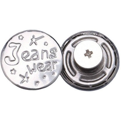 ジーンズボタン デニムボタン 3個セット 17ｍｍ 金属製 無地 2 バリエーション画像