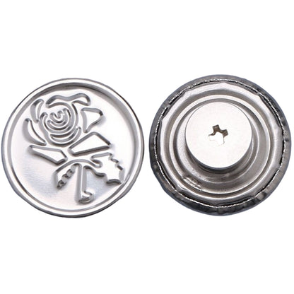 ジーンズボタン デニムボタン 3個セット 17ｍｍ 金属製 無地 6 バリエーション画像