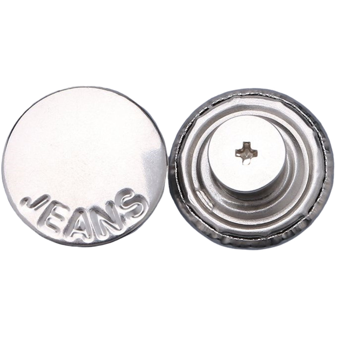 ジーンズボタン デニムボタン 3個セット 17ｍｍ 金属製 無地 7 バリエーション画像
