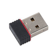 無線LANアダプタ 子機 中継機 USB2.0 Wi-Fi ワイヤレス IEEE 802.11g/b/n コンパクト 小型 パソコン PC テレワーク