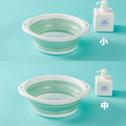 洗面器 折りたたみ洗面器 洗面ボウル 洗い桶 たらい キッチン たためるバケツ コンパクト 洗顔 お出かけ 携帯用 アウトドア 持ち運び