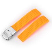腕時計用ベルト バンド ユニセックス 時計 交換ベルト 交換バンド 18mm 20ｍｍ 22ｍｍ 24ｍｍ カラバリ豊富 ストライプ チェック ステンレスバンド柄 シリコンゴム