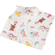 ガーゼタオル 単品 25×25cm ガーゼハンカチ フェイスタオル 正方形 ベビー キッズ 赤ちゃん 子供用 ハンドタオル 手拭き 顔拭き 女の子 男の子 日用品雑貨 出産祝い 可愛い