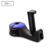 車載スマホホルダー 単品 1個 ヘッドレスト取り付け 車用品 フックハンガー ハンガーフック シートフック 携帯ホルダー スマホスタンド 荷物掛け 収納フック カー用品 カーアクセサリー 後部座席 車内収納 スマートフォン クルマ くるま 簡単 便利