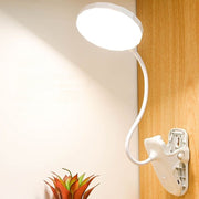 クリップライト デスクライト LED USB充電 充電用ケーブル付き 3段階調光 明るさ調節 卓上ランプ リチウム 読書 勉強 在宅ワーク 寝室 角度調整可能 照明 フリーアーム シンプル PC作業 デスクワーク