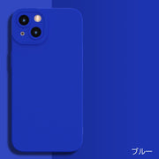 iPhoneケース iPhoneカバー スマホケース 携帯カバー スマホ ケース 防水 無地 傷防止 汚れ防止 ソフト 軽量 薄型 スリム 耐衝撃 背面保護 14 13 12 Pro ProMax Plus シンプル 単色 カジュアル おしゃれ カジュアル 青 黒 赤 白 ワイン ピンク